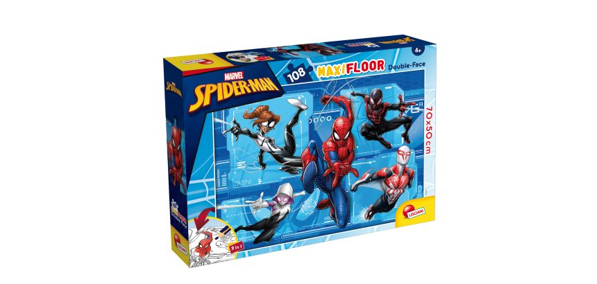Puzzle maxi - Marvel "Spiderman" - 108 pezzi - Lisciani