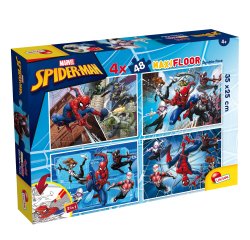 Puzzle maxi - Marvel "Spiderman" - 4 x 48 pezzi - Lisciani