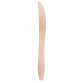 Coltello monouso in legno - 16,5 cm - Signor Bio - conf. 100 pezzi