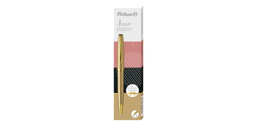 Penna sfera Jazz Noble Elegance - punta M - gold - Pelikan