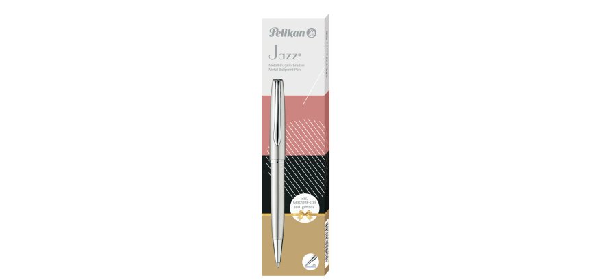 Penna sfera Jazz Noble Elegance - punta M - silver - Pelikan
