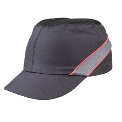 Caschetto anti-urto AirColtan COLTAAINOSH - tipo baseball - taglia unica - nero/rosso - Deltaplus