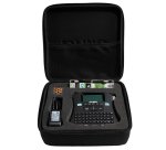 DYMO LabelManager 210D+ Handheld Label Maker Kit | QWERTY Keyboard | with 12mm Black on White D1 Labels & Carrying Case