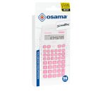 Calcolatrice scientifica OS 134/10 BeColor - bianco - tasti rosa - Osama