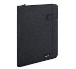 Portablocco Flap - tessuto - nero - A4 - City Time