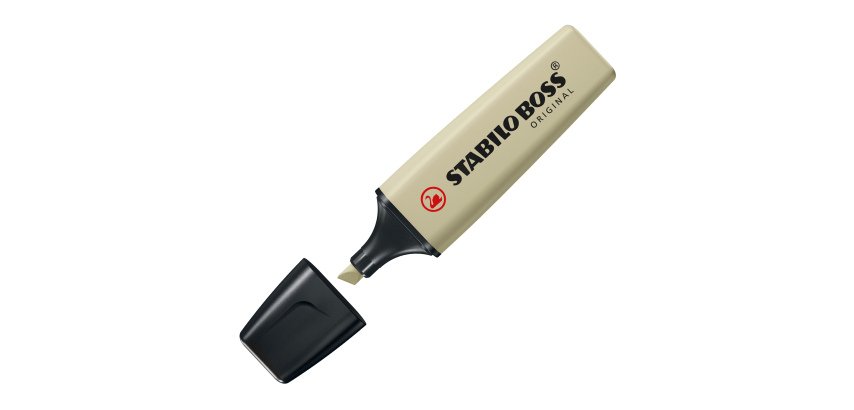 Evidenziatore Stabilo Boss NatureColors - tratto 2 + 5 mm - verde oliva - Stabilo
