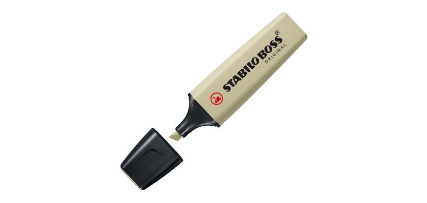 Evidenziatore Stabilo Boss NatureColors - tratto 2 + 5 mm - verde oliva - Stabilo