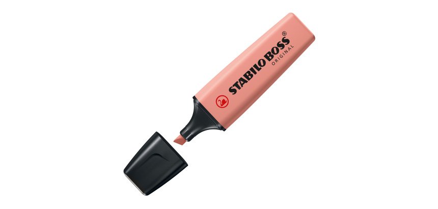 Evidenziatore Stabilo Boss NatureColors - tratto 2 + 5 mm - terra di siena - Stabilo