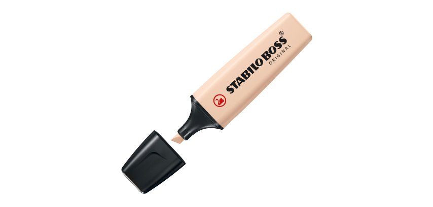 Evidenziatore Stabilo Boss NatureColors - tratto 2 + 5 mm - sabbia - Stabilo