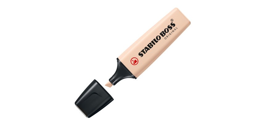 Evidenziatore Stabilo Boss NatureColors - tratto 2 + 5 mm - sabbia - Stabilo