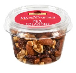 Mix colazione - frutta secca e disidratata - in bicchiere - 125 gr - Mister Nut