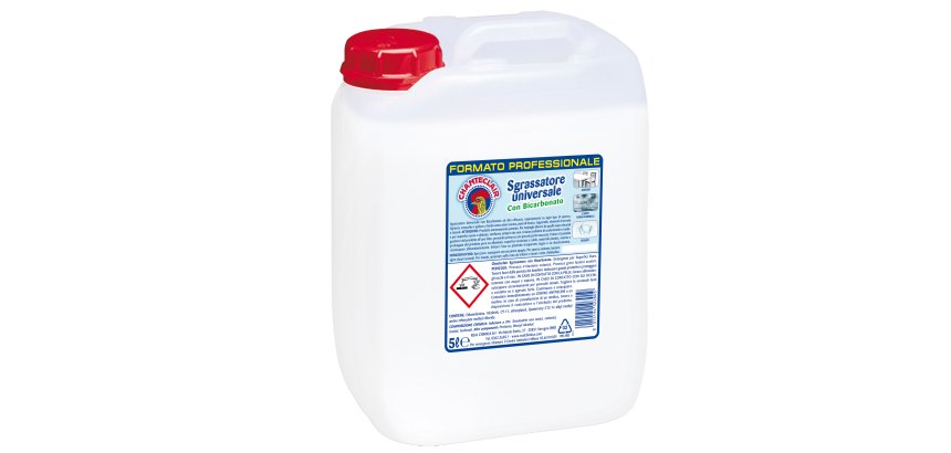 Sgrassatore universale - con bicarbonato - 5 L - Chanteclair