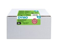 En_etiquettes pour imprimante dymo lw labelwriter boite 6rouleaux taille etiquette 102x210mm 140u dhl