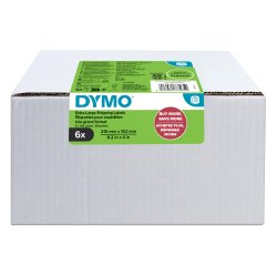 Rotolo 140 etichette LW 2177565 - 102 mm x 210 mm - carta - solo per LW5XL - Dymo - conf. 6 rotoli