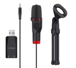 Trust GXT 212 Black, Red PC microphone