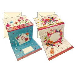 Biglietto Buon Compleanno - 2 soggetti assortiti - Kartos