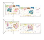 Biglietto auguri Matrimonio - 11,7 x 17 cm - 4 soggetti assortiti - Kartos
