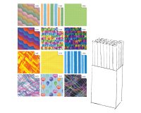 Rotolo carta regalo Raso Colors - 2 x 0,70 m - Rex Sadoch