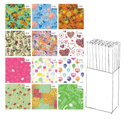 Rotolo carta regalo Primavera - 2 x 0,70 m - Rex Sadoch