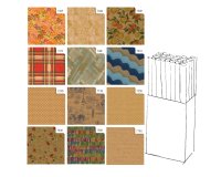 Rotolo carta regalo Kraft - 2 x 0,70 m - Rex Sadoch