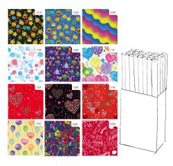 Rotolo carta regalo Fantasia - 2 x 0,70 m - Rex Sadoch