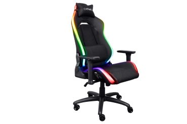 Sedia gaming GXT719 RUYA RGB - nero - Trust