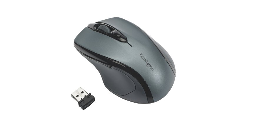 Mouse wireless Pro Fit - di medie dimensioni - grigio grafite - Kensington