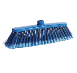Scopa Alma - per interni - blu - 33 x 7,5 x 11,5cm - PPL/PVC - Perfetto