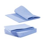 Panno multiuso Omni - 40 x 38 cm - TNT - blu - Perfetto - conf. 10 pezzi