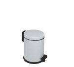Pattumiera a pedale New Bin Basic - 3 L - metallo verniciato - bianco - Medial