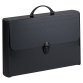 Valigetta polionda Total Black - 28 x 43 cm - dorso rigido 8,5 cm - PPL - nero - Favorit