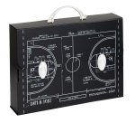 Valigetta polionda Sport - 27 x 37,5 cm - dorso 8 cm - fantasie assortite - Favorit