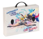 Valigetta polionda Sport - 27 x 37,5 cm - dorso 8 cm - fantasie assortite - Favorit