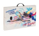 Valigetta polionda Sport - 36,5 x 56,5 cm - dorso 5,5 cm - fantasie assortite - Favorit