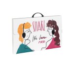 Valigetta polionda Smart - 36,5 x 56,5 cm - dorso 5,5 cm - fantasie assortite - Favorit