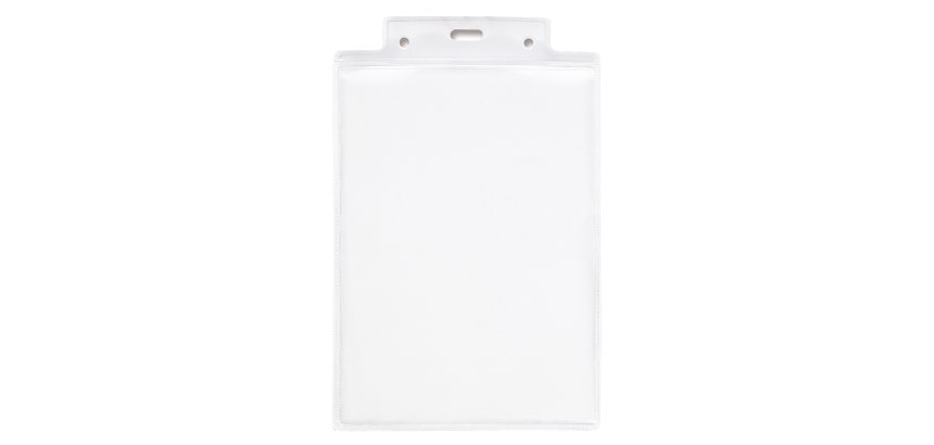 Portanome Pass 6S - 10 x 15 cm (A6) - PVC - trasparente neutro - Sei Rota - conf. 50 pezzi