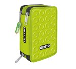 Astuccio 3 zip collezione Stilnovo - 19,5 x 7,5 x 12,9 cm - PL- colori neon assortiti - Giotto