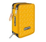 Astuccio 3 zip collezione Stilnovo - 19,5 x 7,5 x 12,9 cm - PL- colori neon assortiti - Giotto