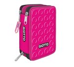 Astuccio 3 zip collezione Stilnovo - 19,5 x 7,5 x 12,9 cm - PL- colori neon assortiti - Giotto