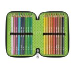 Astuccio 3 zip collezione Stilnovo - 19,5 x 7,5 x 12,9 cm - PL- colori neon assortiti - Giotto