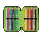 Astuccio 3 zip collezione Stilnovo - 19,5 x 7,5 x 12,9 cm - PL- colori neon assortiti - Giotto
