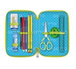 Astuccio 3 zip Young Street collection - 19,5 x 7,5 x 12,9 cm - PL - fantasie assortite - Giotto