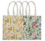 Shopper Nature Flowers - 42x38,5 cm - eco cotone - fantasie assortite - Pigna