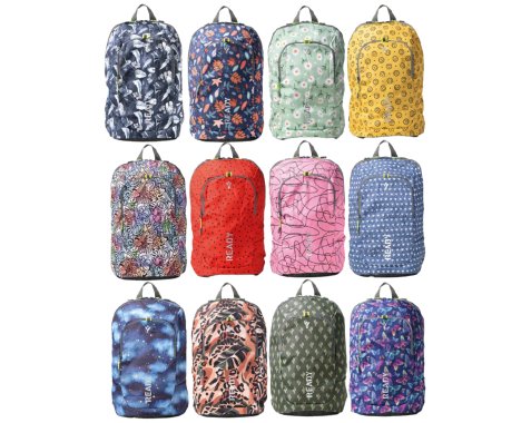 Zaino Ready Easypack In Tela Blu - 29x42x18 Cm, Tracolle Imbottite