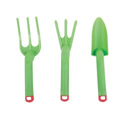 Set 3 attrezzi da giardinaggio bambino - Cwr
