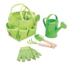 Borsa con 5 attrezzi da giardinaggio bambino - Cwr