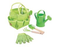 Borsa con 5 attrezzi da giardinaggio bambino - Cwr