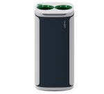 Cestino gettacarte Wastee - per raccolta differenziata - 60 L - Verde/vetro - Kobra