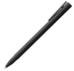 Penna roller Neo slim - punta 0,7 mm - fusto nero - Faber-Castell