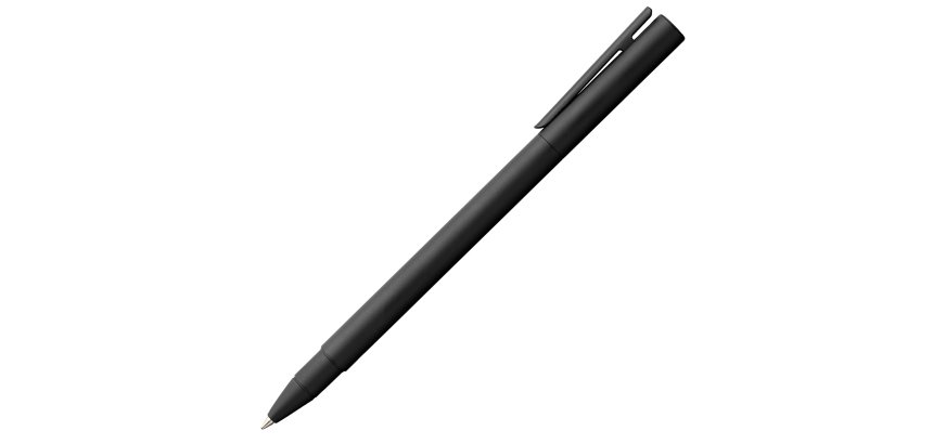 Penna roller Neo slim - punta 0,7 mm - fusto nero - Faber-Castell